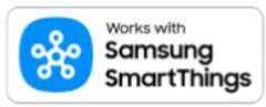 Works with Samsung SmartThings